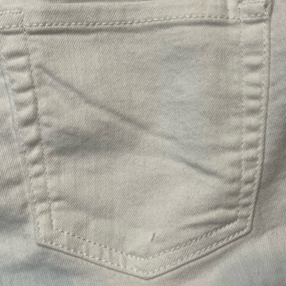 Wild Fable High Rise Shorts Highest Rise White Shorts Size 0 25R Pre Owned - Picture 5 of 10